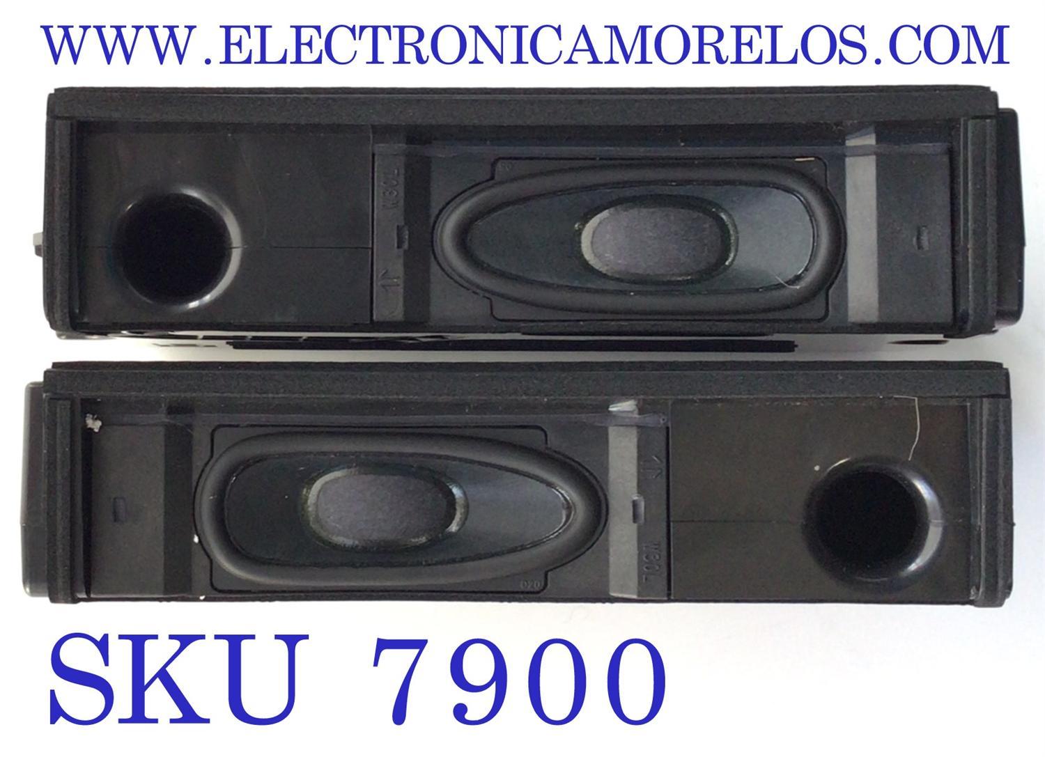 KIT DE BOCINAS ORIGINAL PARA TV SONY 2 PIEZAS / NUMERO DE PARTE 1 004 510 / 100451061 / VBN1128 / VBN1129 / PANEL YSAF065CNO01 / MODELO XBR-65X81CH / XBR65X81CH / KD-65X77CL / KD65X77CL / KD-55X80J / KD55X80J
